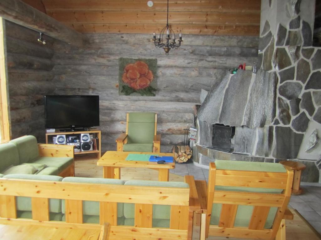 Rukajarven Kelopirtit Cottages Zimmer foto